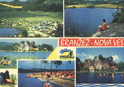 Historická pohlednice z&nbsp;roku 1977
